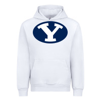 White byu couga s Urban Hoodie - linhVisuals