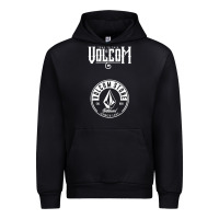 Black Volcom Style Urban Hoodie - linhVisuals