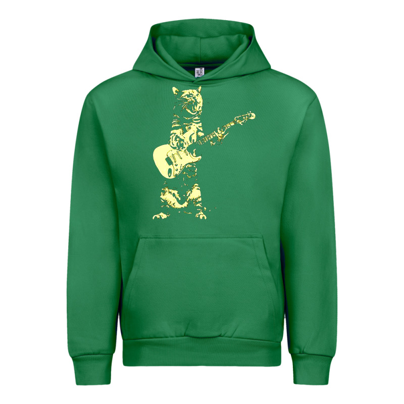 Cat Playing Guitar Urban Hoodie by linhVisuals | Teevron