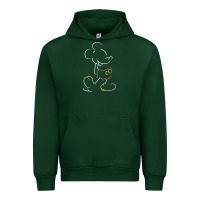 Forest Green micke mouse tshirt Urban Hoodie - linhVisuals