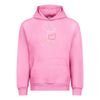 Fuchsia Pink micke mouse tshirt Urban Hoodie - linhVisuals