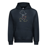 Navy micke mouse tshirt Urban Hoodie - linhVisuals