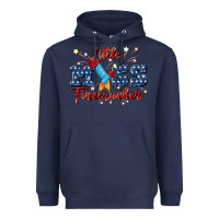Navy little miss firecracker Heavyweight Hoodie - JahusDesignShop