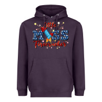 Plum little miss firecracker Heavyweight Hoodie - JahusDesignShop