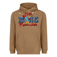 Toasted Coconut little miss firecracker Heavyweight Hoodie - JahusDesignShop