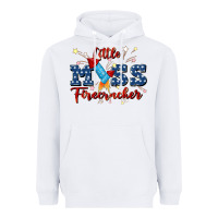 White little miss firecracker Heavyweight Hoodie - JahusDesignShop