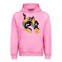 Fuchsia Pink Heckle and Jeckle Urban Hoodie - linhVisuals