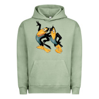 Pigment Oil Green Heckle and Jeckle Urban Hoodie - linhVisuals