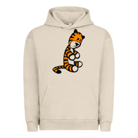 Pigment French Oak Calvin Bill Watterson Urban Hoodie - linhVisuals