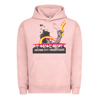 Pigment Salmon motion city soundtrack clässic Urban Hoodie - linhVisuals