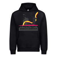 Black motion city soundtrack clässic Urban Hoodie - linhVisuals