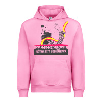 Fuchsia Pink motion city soundtrack clässic Urban Hoodie - linhVisuals