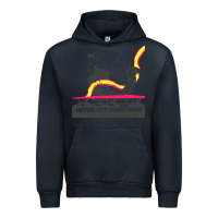Navy motion city soundtrack clässic Urban Hoodie - linhVisuals