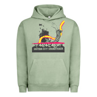 Pigment Oil Green motion city soundtrack clässic Urban Hoodie - linhVisuals