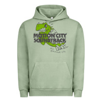 Pigment Oil Green motion city soundtrack clässic Urban Hoodie - linhVisuals