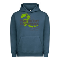Pigment Midnight Navy motion city soundtrack clässic Urban Hoodie - linhVisuals