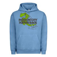 Pigment Pebble Blue motion city soundtrack clässic Urban Hoodie - linhVisuals