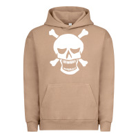 Pigment Burro skull crossbones Urban Hoodie - linhVisuals