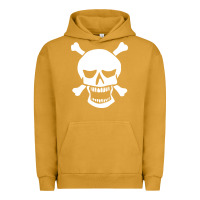 Pigment Peanut Butter skull crossbones Urban Hoodie - linhVisuals