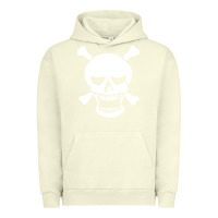 Pigment Pistachio skull crossbones Urban Hoodie - linhVisuals