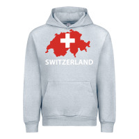 Heather Grey switzerland Urban Hoodie - linhVisuals