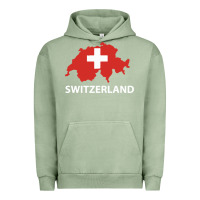 Pigment Oil Green switzerland Urban Hoodie - linhVisuals