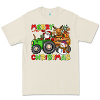 Bone merry christmas crew tractor Premium Tee - CowGirlArtShop