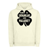 Pigment Pistachio prone to shenanigans and malarkey Urban Hoodie - linhVisuals