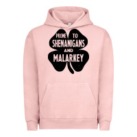 Pigment Salmon prone to shenanigans and malarkey Urban Hoodie - linhVisuals