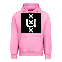 Fuchsia Pink Amsterdam University Urban Hoodie - linhVisuals