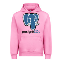 Fuchsia Pink Postgresql Urban Hoodie - linhVisuals