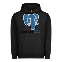 Pigment Black Postgresql Urban Hoodie - linhVisuals