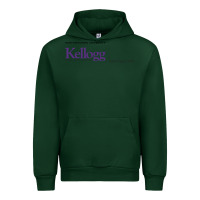 Forest Green kellogg high school Urban Hoodie - linhVisuals