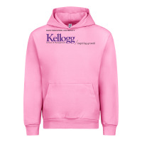 Fuchsia Pink kellogg high school Urban Hoodie - linhVisuals