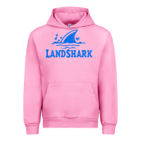 Fuchsia Pink landshark Urban Hoodie - linhVisuals