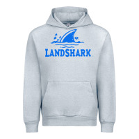 Heather Grey landshark Urban Hoodie - linhVisuals