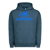 Pigment Midnight Navy landshark Urban Hoodie - linhVisuals