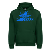 Forest Green landshark Urban Hoodie - linhVisuals