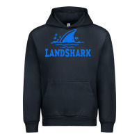 Navy landshark Urban Hoodie - linhVisuals