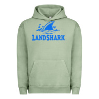 Pigment Oil Green landshark Urban Hoodie - linhVisuals