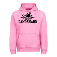 Fuchsia Pink landshark Urban Hoodie - linhVisuals