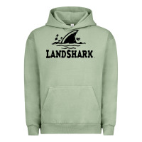 Pigment Oil Green landshark Urban Hoodie - linhVisuals