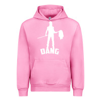Fuchsia Pink joe dirt dang Urban Hoodie - linhVisuals