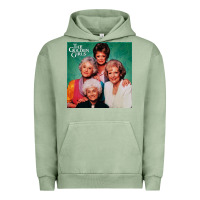Pigment Oil Green golden the girls Urban Hoodie - linhVisuals