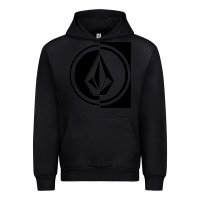 Black Volcom Style Urban Hoodie - linhVisuals