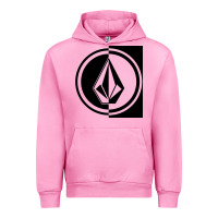 Fuchsia Pink Volcom Style Urban Hoodie - linhVisuals