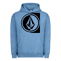 Pigment Pebble Blue Volcom Style Urban Hoodie - linhVisuals