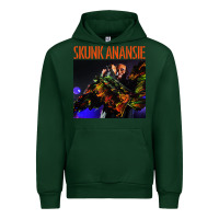 Forest Green skunk anansie Urban Hoodie - linhVisuals