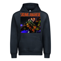 Navy skunk anansie Urban Hoodie - linhVisuals
