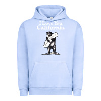 Pigment Grape Ice i love you california bear state hug Urban Hoodie - linhVisuals